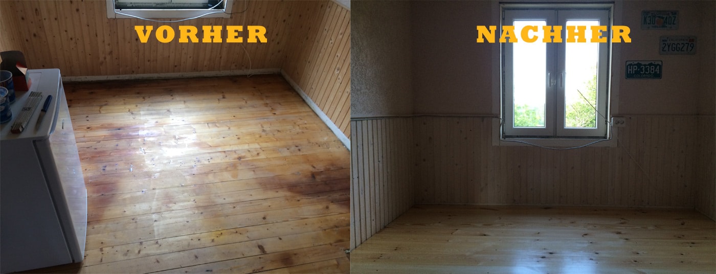 Renovierung Sitzecke Schwedenhaus